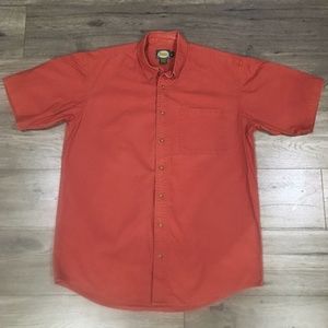 Cabela's Rust Red Casual Button Up, LT